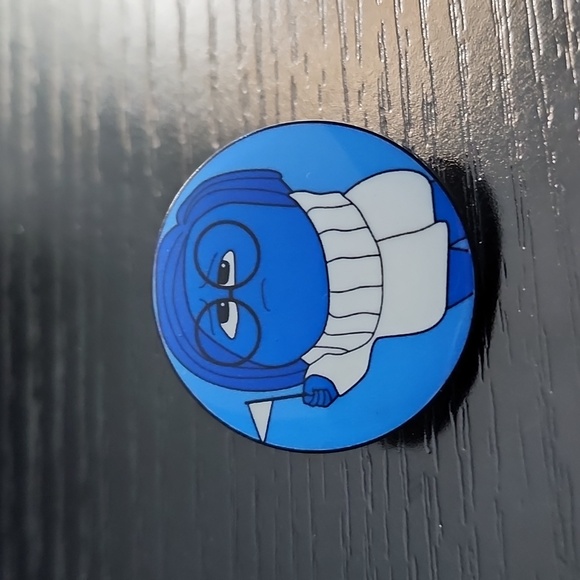 Disney Jewelry - Disney's Inside Out Sadness Inspired Enamel Pin